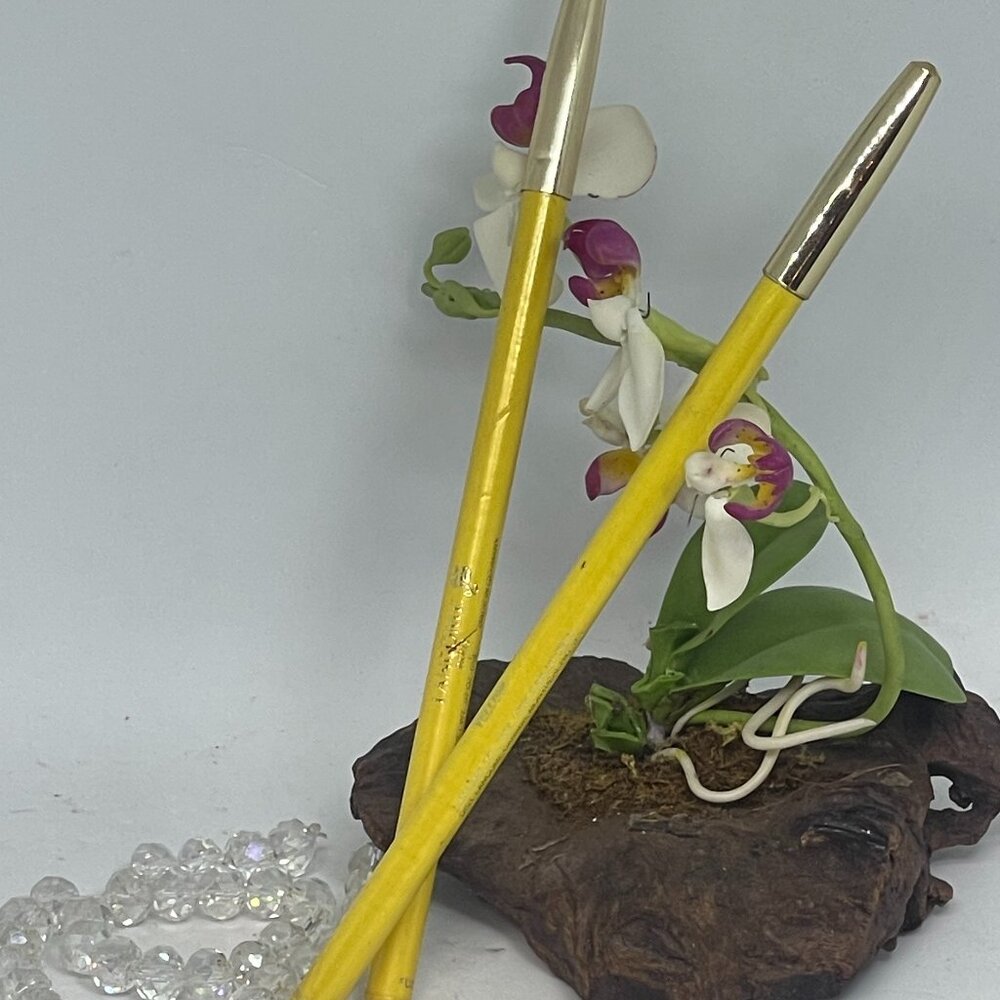 2x Lancome Le Crayon Khol Eyeliner - Yellow - .07 oz Full Size - New*